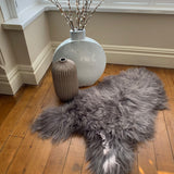 Hanlin Icelandic Single Dyed Rug - Vole Light Tip