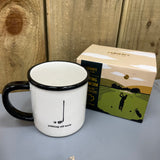 Stoneware Quotable Mug - Putting Off Work