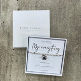 My Everything Life Charm Bracelet in it's gift box (included)