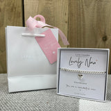 Lovely Nan LC Bracelet in it's gift box (included) with matching Life Charm Gift Bag (sold separately for £2)
