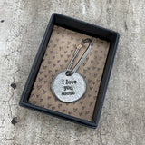Kutuu Keyring - 'I love you more'