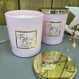 Lily Flame - Fairy Dust Gold Top Glass Jar Scented Candle