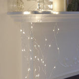 Illuminating ideas by Lightstyle London;
Silver 2m Cascade 200LED Mains Light Chain 
*Best sellers*