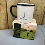 Stoneware Quotable Mug - Putting Off Work