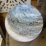 Glass Sphere Hand Blown Lamp Sand & Sea - 2 sizes