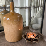 Sally Brown Melange Flower Candle Holders