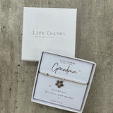Life Charm Grandma Bracelet in it's gift box (included)