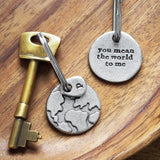 kutuu keyring you mean the world to me