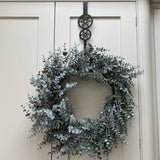 Snowflake Metal Wreath Holder
