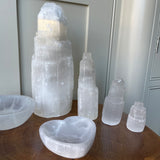 Crystal Selenite Mountain Towers - 4 sizes