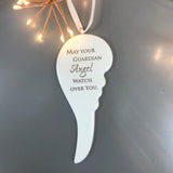Quotable Guardian Angel Hanging Wings - 2 Quotes