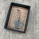 Kutuu Keyring - 'follow your heart'