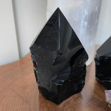 Crystal Energy Point - Black Obsidian