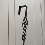 Snowflake Metal Wreath Holder