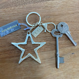 Eliza Gracious - Open Star Keyring EK0017