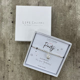 Let's Party Birthday Bracelet in it's gift box (included)