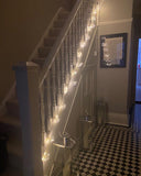 Starburst Silver Light Chain - Mains & Battery