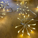 LightStyle London - Starburst Silver Light Chain