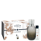 Maison Berger Gift Set  Grey Evanescence Lamp with 250ml Mystic Leather fragrance  4794
