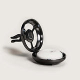 Maison Berger - Illusion Car Diffuser Set&nbsp;
Illusion Gun Metal Diffuser Set with Wilderness Fragrance 
7696 / 007696