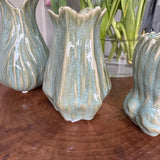 Wikholm - Leslie Light Green Mini Vases - 3 shapes