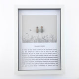 Framed Pebble Script Art - Dearest Friend