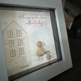 Pebble Art by La De Da Living&nbsp;

Award winning keepsake gifts - Handmade in the Cotswolds&nbsp;



Mini Framed Pebble Art -&nbsp;Grey block square frame 12.5cm
'A house is not a home without a dog'