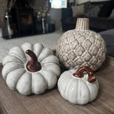 Decorative Round Bud Speckled Vase H15.7cm