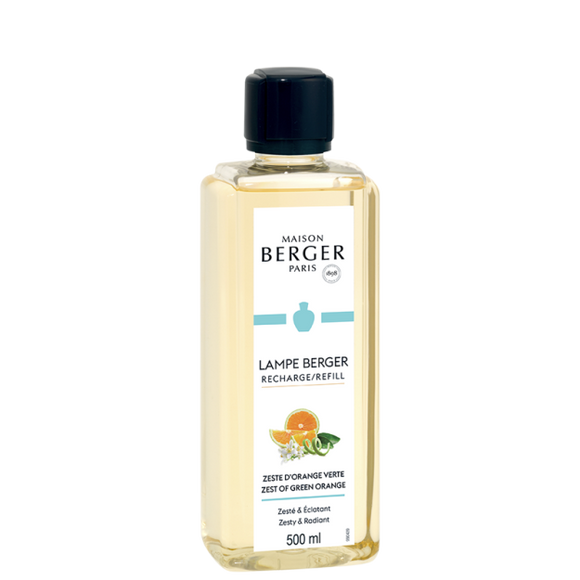 Maison Berger - Lampe Berger Refill Dreams of Freshness - Zest of Green Orange Available in 1 Litre   116154