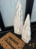 Christmas Whitewashed Wooden Tree - Small *CLICK & COLLECT ONLY*