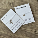 Christmas Adjustable Charm Bracelet - 'Christmas Star'