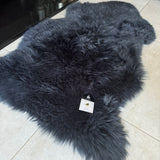 Hanlin - Pure New Wool Genuine Sheepskin
Premium Large Rug Colour - Navy +95cm