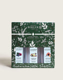This triopack brings together three distinctive fragrances to create warm and sophisticated atmospheres within your home using your Lamp Berger. Amber Powder opens with rose, cinnamon and pepper, then unfolds a heart of sandalwood, patchouli and amber, before settling into soft vanilla, balsamic and musky base notes. Hypnotic Oud begins with saffron, black plum and labdanum, evolves into patchouli, rose and Atlas cedar, then lingers on sandalwood, oud wood and leather. Velvet of Orient blends coffee flower,