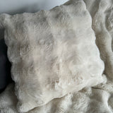 <h3>Malini Faux Rabbit Raffles Cushion 50x50cm&nbsp;</h3> <h3>Colour - Natural / Neutral</h3> <p>&nbsp;</p>