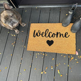 Natural Doormat - Welcome