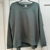 Zip Detail Plain Sweatshirt - 3 Colours