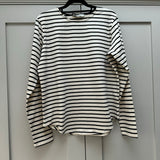 Chalk - Fleur Black/Cream Stripe Top