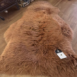 Hanlin - Pure New Wool Genuine Sheepskin
Premium Large Rug Colour - Chestnut +100cm