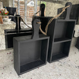 Black Wooden Display Box - 30cm