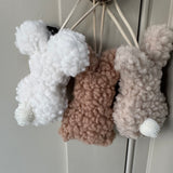 Soft Hanging Sherpa Eggs 9cm - 3 colours