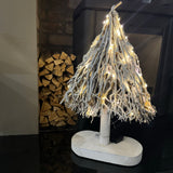 Small Whitewashed Twig Tree H60cm  *CLICK & COLLECT ONLY*