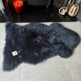 Hanlin - Pure New Wool Genuine Sheepskin
Premium Large Rug Colour - Navy +95cm