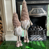 Green & Beige Tall Santa Gnomes - 2 sizes