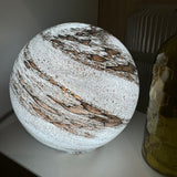 Glass Sphere Hand Blown Lamp - Mercury