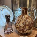 Brown & Neutral tone Giraffe Glass Pitcher Vase