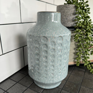 Blue Patterned Ceramic Vases H25.5cm - 2 styles