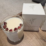 Botanical Wickless Candles - Velvet Rose & Oud