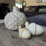 Decorative Round Bud Speckled Vase H15.7cm