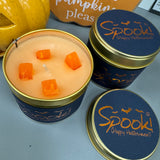 Spook! Happy Halloween!

Sweet and Cosy- an Autumnal blend of Vanilla and Honey- To warm you up before a night of frights!

It's got a brand New Limited Edition Look for 2023 - Top notch Bronze text, Hand printed onto midnight blue, embossed paper. Spooky and Posh. What a combination!