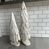 Whitewashed Christmas Wooden Tree&nbsp;
Available in two sizes - Small H69cm &amp; Large H89cm  HUQ066